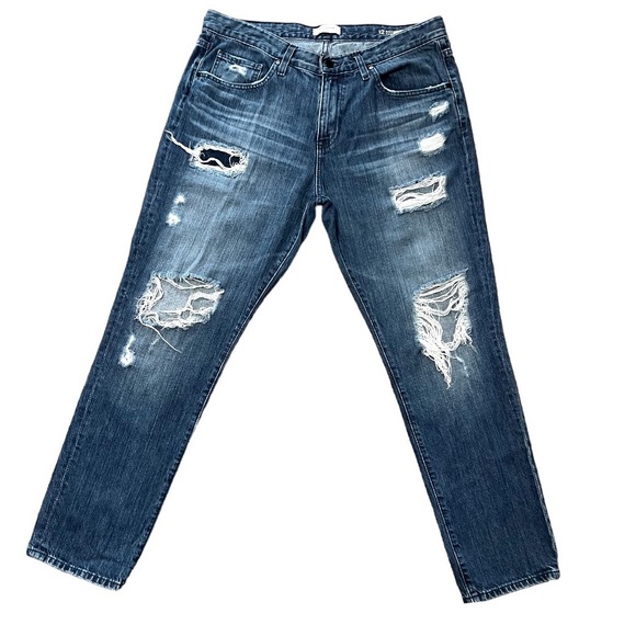 Big Star Distressed Skinny Jeans Billie Slim Slouch - Size 30 / 12 - Picture 12 of 12